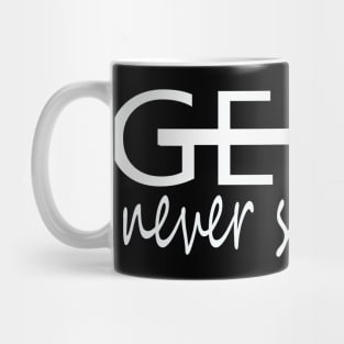 geeks never surrender funny humor Mug